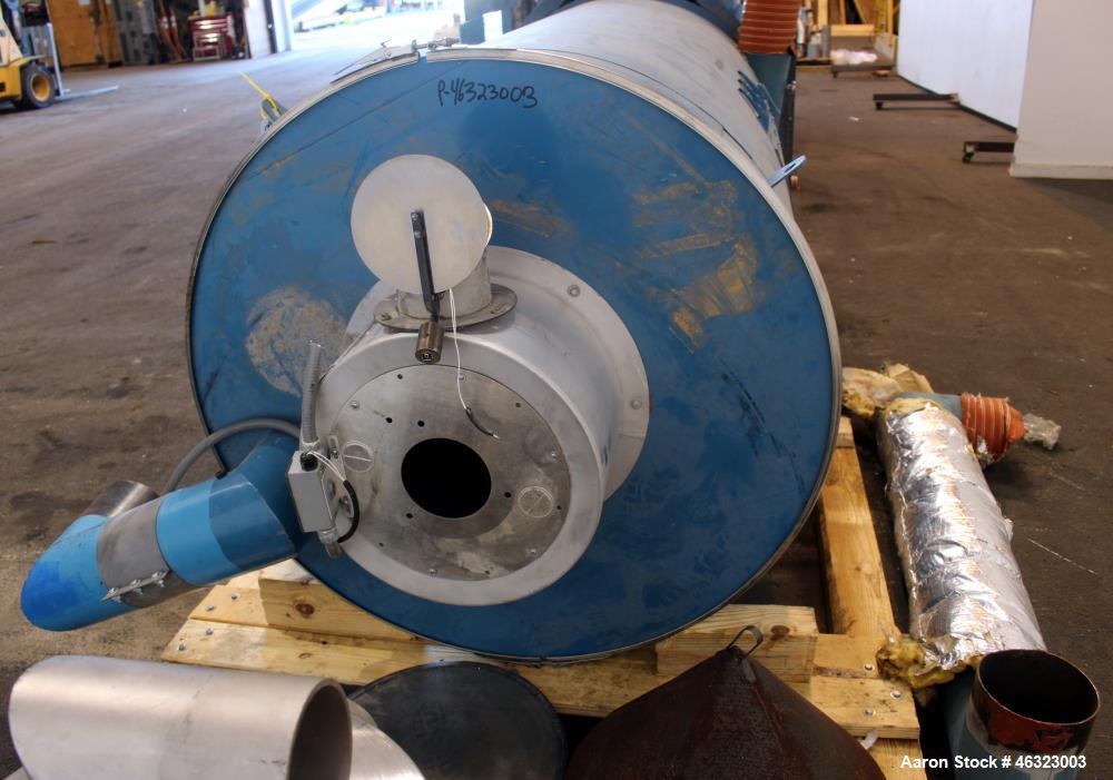 Used Novatec Dessicant Drying System, Carbon Steel. Consisting of (1) Novatec dual tower desiccant bed dryer, model CDM-1000, serial #12-708-0294, 1000 CFM, includes blower, cooling coil, two stage f...