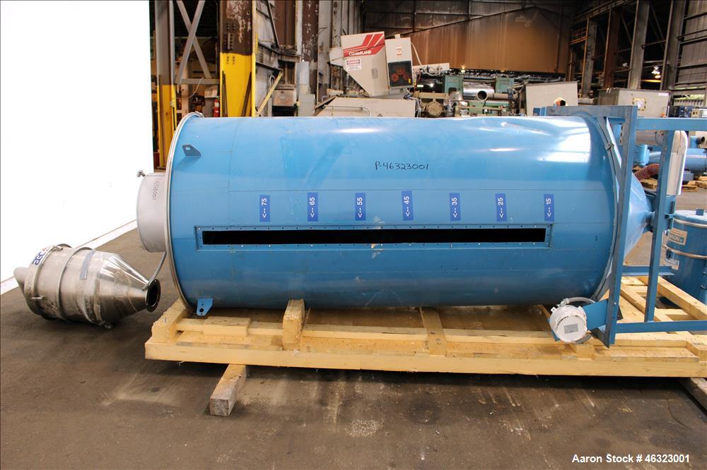 Used Novatec Dessicant Drying System, Carbon Steel. Consisting of (1) Novatec dual tower desiccant bed dryer, model CDM-750, serial #12-798-0296, 750 CFM. Includes blower, cooling coil, two stage fil...