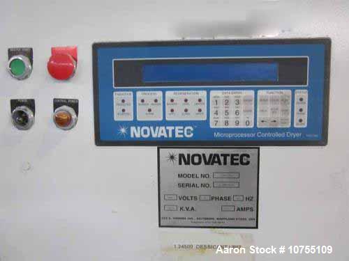Used Novatec Model CDM1750 Desiccant Dryer
