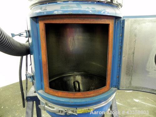 Used Novatec Micro Resin Dryer, Model MD-15. Throughput capacity 15 pounds an hour, 15 cfm. Constant -40 deg. Standard process temperature 275 degrees F. 1/60/460 volt, 2.3 kva, 5 amps. Unit includes...