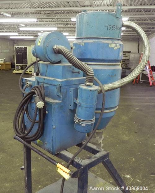 Used Novatec Micro Resin Dryer, Model MD-15. Throughput capacity 15 pounds an hour, 15 cfm. Constant -40 deg. Standard process temperature 275 degrees F. 1/60/460 volt, 2.3 kva, 4.8 amps. Unit includ...