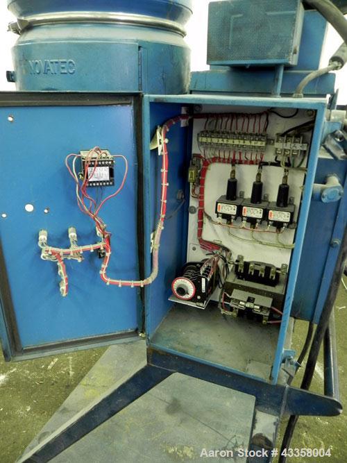 Used- Novatec Micro Resin Dryer, Model MD-15. Throughput capacity 15 pounds an hour, 15 cfm. Constant -40 deg. Standard proc...