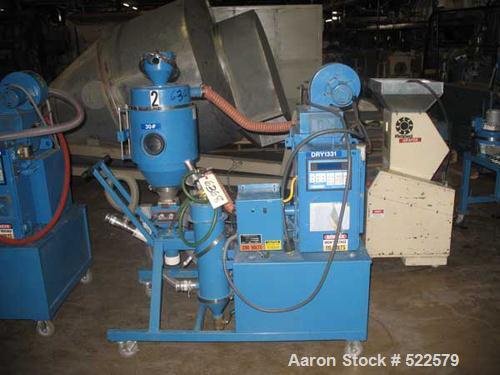 USED: Novatec model MDM-25S portable dryer. 25 cfm, 230/1/60 operation12.7 peak amps, MCD-2002 microprocessor touch pad controls, modelNPH60, 60 lb capacity insulated drying hopper with site glass, m...
