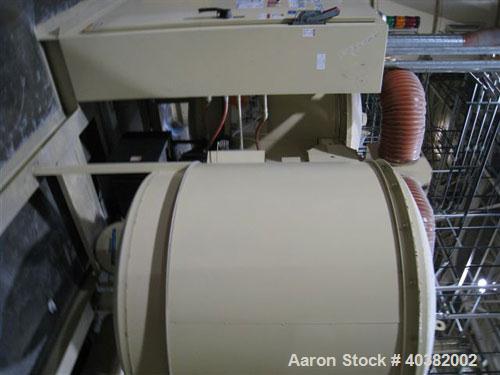 Used Novatech model MPC-1750 desiccant dryer. Desiccant drying system package includes dryer, 15000 lb insulated hopper with stand, 25 hp stand alone process blower and all controls. Material handlin...