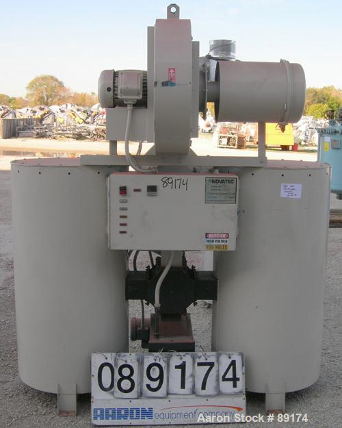 Used Novatec Dessicant Dryer, Model NPD300. Process CFM 300, rated 300 pounds an hour at 300 deg F. 3/60/460 volt, 32.7 kva, 41 amp. Unit includes a control panel.