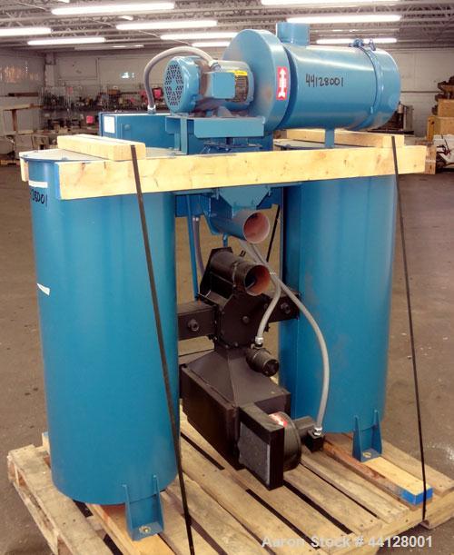 Used Novatec POD Series Bulk Storage Silo Dryer, Model POD-150B, Carbon Steel. Airflow 150 cfm, dehumidifier outlet dewpoint -40 degrees F, desiccant pounds per tower 35.  3/60/460 volt, 8.9 kva, 11....
