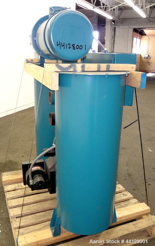 Used Novatec POD Series Bulk Storage Silo Dryer, Model POD-150B, Carbon Steel. Airflow 150 cfm, dehumidifier outlet dewpoint -40 degrees F, desiccant pounds per tower 35.  3/60/460 volt, 8.9 kva, 11....