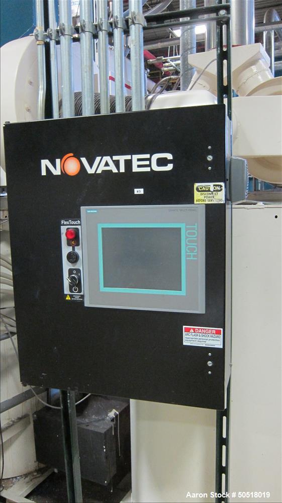 Used Novatec Dryer SN 33056, Siemens Simatic Multi Panel Touch Screen Control Panel.  115 Volts