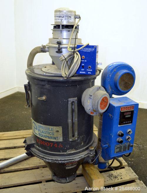 Used- Carbon Steel TEW Hopper-Dryer, Model THD-50