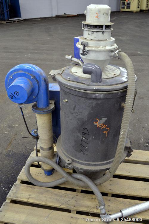 Used Carbon Steel TEW Hopper-Dryer, Model THD-50