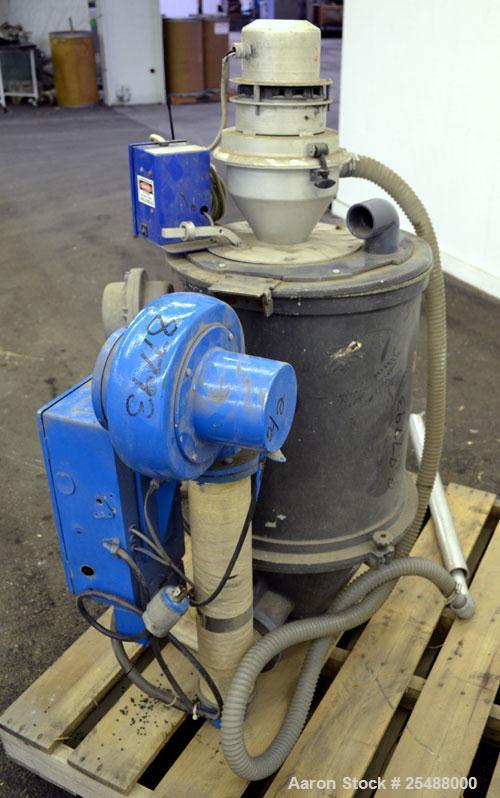 Used- Carbon Steel TEW Hopper-Dryer, Model THD-50