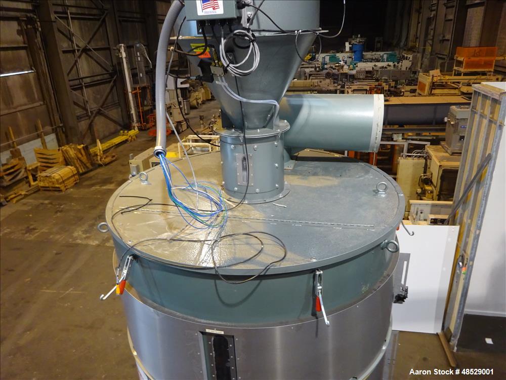 Used Thoreson McCosh Model TD-2000 Dual Hopper Desiccant Hopper Dryer