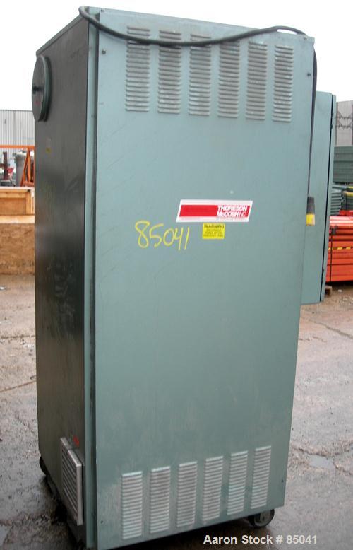 USED: Thoreson McCosh Closed Loop Triple Dessicant Bed Dryer, model TD-360. CFM 360, 3/60/480 volt, 55 amp. Unit includes a Tech 3 automated intelligence control panel. Includes a drying hopper.