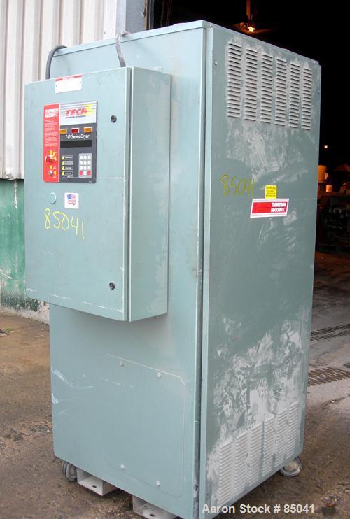 USED: Thoreson McCosh Closed Loop Triple Dessicant Bed Dryer, model TD-360. CFM 360, 3/60/480 volt, 55 amp. Unit includes a Tech 3 automated intelligence control panel. Includes a drying hopper.