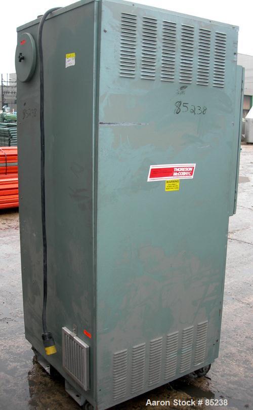 USED: Thorsen-McCosh Closed Loop Triple Dessicant Bed Dryer, modelTD-360. CFM 360, 3/60/480 volt, 55 amp. Unit includes a Tech 3 automated intelligence control panel. Includes a drying hopper.