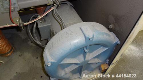 Used Thoreson McCosh Thermal-D Desiccant Dryer, Model TD 60, Carbon steel. Rated 60 CFM, 3/60/460 volt, 12 kw, 15.9 amps. Includes (2) 100# capacity hoppers mounted on a common frame.