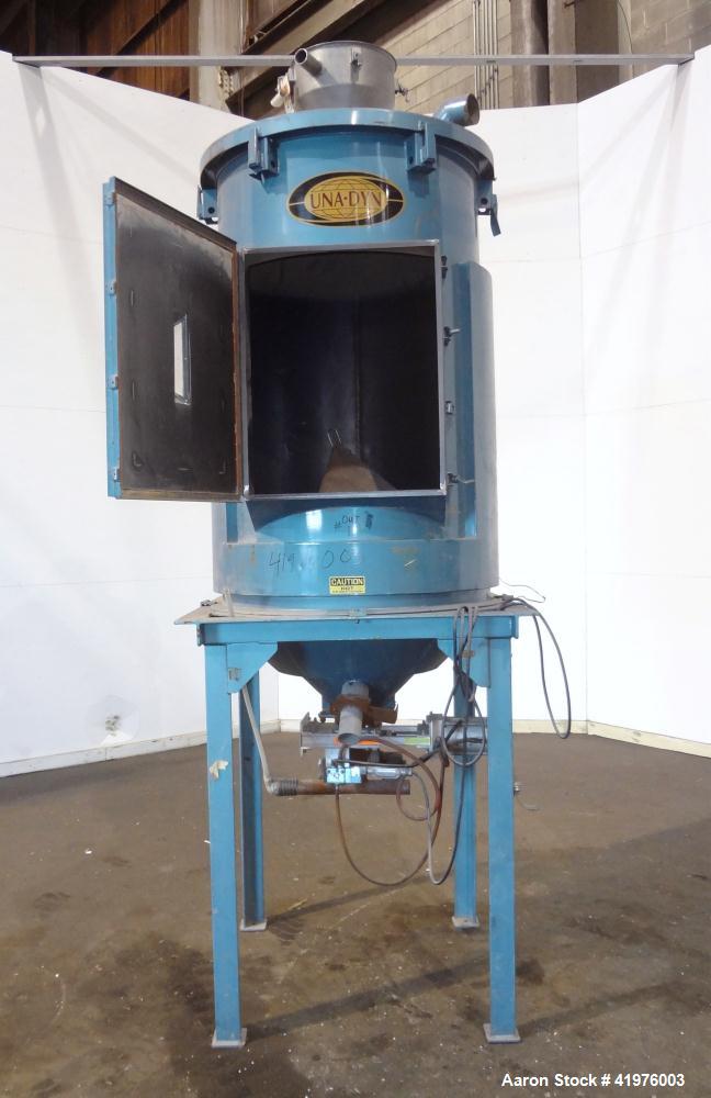Used Carbon Steel Una-Dyn 1100 Pound Hopper
