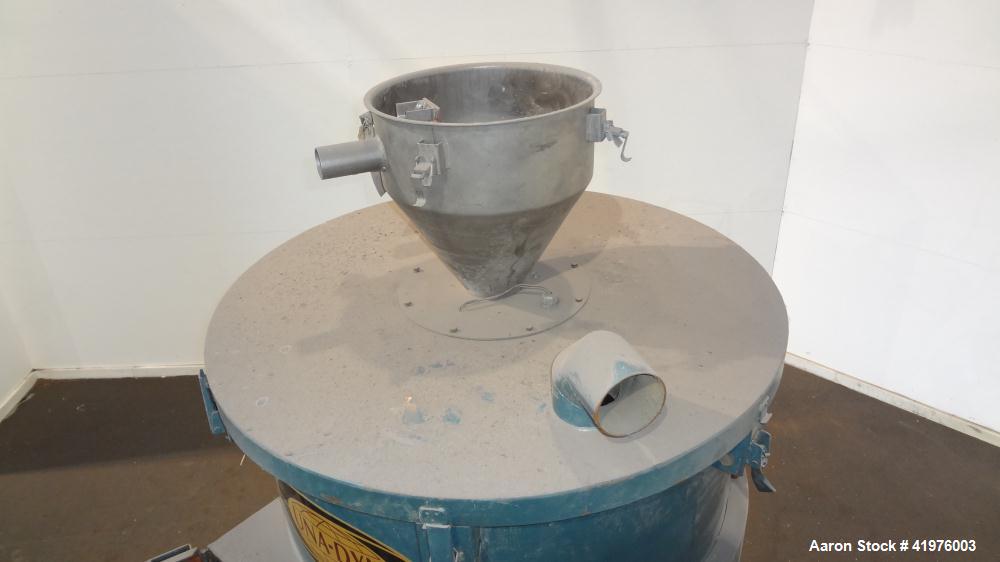 Used Carbon Steel Una-Dyn 1100 Pound Hopper