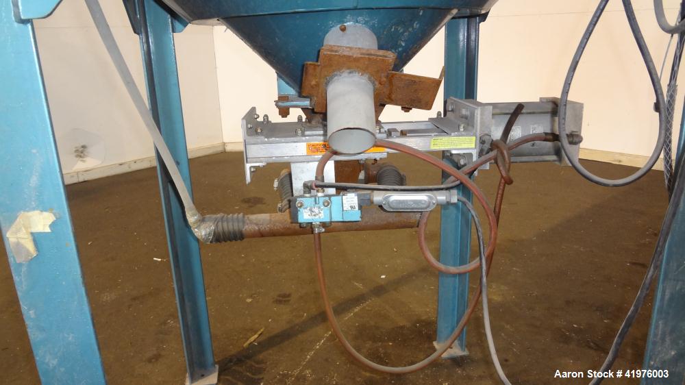 Used Carbon Steel Una-Dyn 1100 Pound Hopper