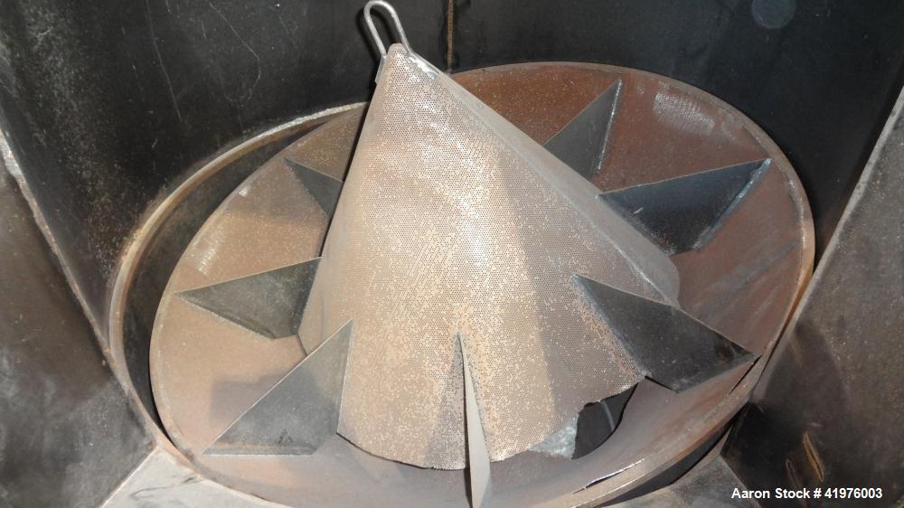 Used Carbon Steel Una-Dyn 1100 Pound Hopper