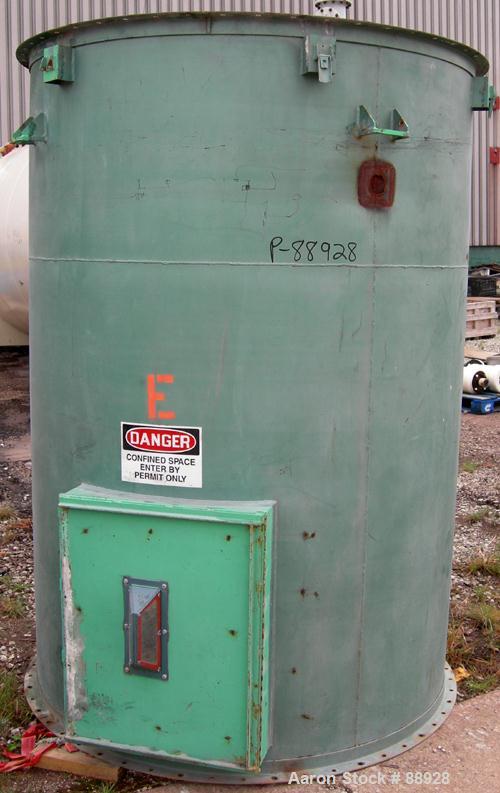 Used Unadyn Dehumidifier Dryer, Model DHD-50. Dual desiccant beds, 1250 process CFM, 3/60/460 Volt. Includes a control panel, 5000 pound 2 section drying hopper and a cyclone.