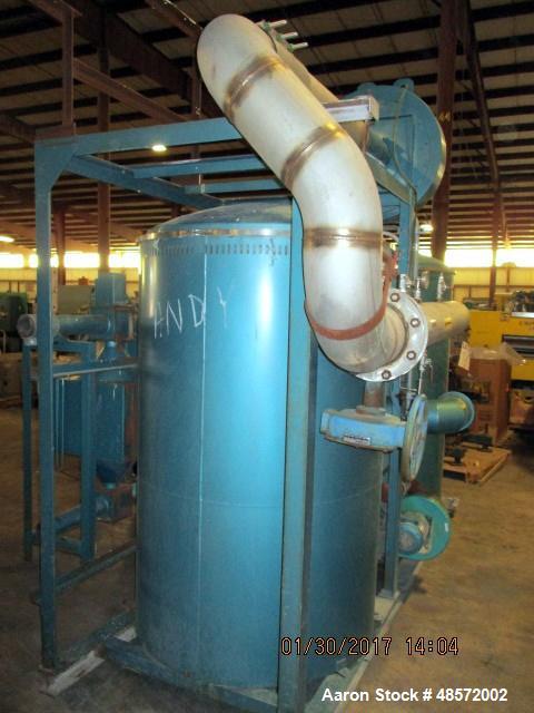 Used- Una-Dyn Solid Bed Desiccant Dryer, Model DHD-60SB