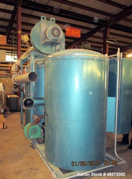 Used- Una-Dyn Solid Bed Desiccant Dryer, Model DHD-60SB