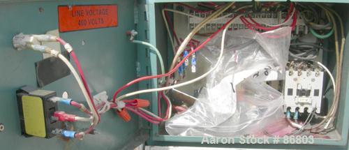 USED: Una Dyn Dry Spot desiccant dryer, model DS. Two cycles, singlebed, 65 minute cycle. 1/60/460 volt, 11.3 amp, 5.3 kva. Approximate30 process cfm. Unit includes a 100 pound modular hopper. Mounte...