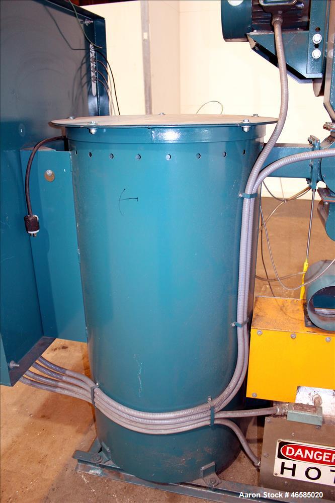 Used Walton Stout Dual Desiccant Dryer, Model WSD255, Carbon Steel. Approximately 255 CFM. Has 3 hp blower, .33 hp blower, filter, cooler, and control panel. 3/50/415 volt. Mounted on carbon steel fr...