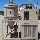 Used AEC Whitlock Nomad Series Drying and Conveying System. (1) AEC model PD-4AQ dehumidifying dryer, approximate 150 cfm process air flow, 3/60/460 volt, 35.1 amp. (1) 12 Cubic foot drying hopper. (...