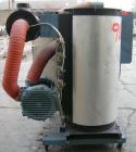 Used AEC High Capacity Dehumidifying Dryer, Model WD-600.  Approximately 600 CFM. 3/60/460 Volt, 77.75 AMP, 61.94 KVA. Includes a control panel and 4 drying hoppers. Frame mounted with casters.