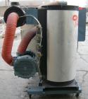 Used AEC High Capacity Dehumidifying Dryer, Model WD-600.  Approximately 600 CFM. 3/60/460 Volt, 77.75 AMP, 61.94 KVA. Includes a control panel and 4 drying hoppers. Frame mounted with casters.
