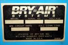 Used Bry-Air Systems RD Series Resin Desiccant Dryer, Model RD-50. Process CFM 30 at 10