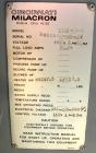 Used Cincinnati Milacron Solid Bed Style Dryer, Model CDD-200. (2) Desiccant beds. Temperature range approximately 170 to 250 deg F. Air flow approximately 125 cfm. 3/60/460 volt, 22.84 amp. Mounted ...