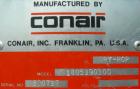 Used-Conair insulated drying hopper, carbon steel, model 1805390300. 26