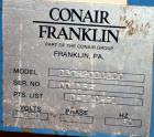 Used Conair Drying System Consisting Of: (1) Conair Dehumidifying Dryer, Model CD30, 30 CFM, 240 Volt. (1) Desiccant cartridge. Includes Compu-Dry control panel and a model 18137101 dry-hop, mounted ...