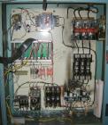 Used Conair dehumidifying dryer, model CD800, 600 cfm. 5 desiccant cartridges. 3/60/480 volt. Includes Compudry control panel, and a model 1805190800SP insulated drying hopper, 44