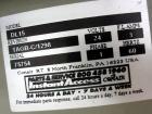 Used Conair CR500 Crystallizing & Drying Line.  Approximately 500 pounds per hour output.  Consisting of:  (1) Conair Crystallizer, model CR500, revision 494/0699, serial #80851, built 2001.  (1) Agi...