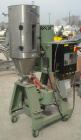 Used Conair Small Carousel Dehumidifying Dryer, model SC7.5, carbon steel, 7.5 cfm. Drying temperature range 150-375 deg F. 3/60/240 volt, 14.7 amp. Includes control panel, blower, and a model CH14-2...
