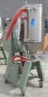 Used Conair Small Carousel Dehumidifying Dryer, model SC7.5, carbon steel, 7.5 cfm. Drying temperature range 150-375 deg F. 3/60/240 volt, 14.7 amp. Includes control panel, blower, and a model CH14-2...