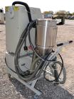 Used Dri-Air Portable Dryer, Model APD-1, Carbon Steel, Approximate 25 cfm, process rate 7.5 pounds an hour. Includes a stainless steel 30 pound hopper, model RH30. 3/240 volt, 20 amp. Mounted on a f...