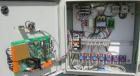 Used Dri Air desiccant dryer, model HP4-X 150. Rated 150 cfm. 3/575/25 amp. Includes a Dri-Air 400 pound 304 stainless steel insulated drying  hopper, model RH400, mounted on a stand.