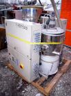 Used Motan Drying System consisting of: (1) Motan central system dehumidifying dryer, model MXS1200, approximately 1200 cfm, 3/60/480 volt. (4) Motan model DE1600ETA Process Insulated LuxorBins, alum...