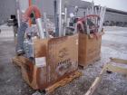 Used Motan Drying System consisting of: (1) Motan central system dehumidifying dryer, model MXS1200, approximately 1200 cfm, 3/60/480 volt. (4) Motan model DE1600ETA Process Insulated LuxorBins, alum...