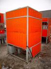 Used Motan Drying System consisting of: (1) Motan central system dehumidifyng dryer, model MXS1200, approximately 1200 cfm, 3/60/480 volt. (4) Motan model DE1600ETA Process Insulated LuxorBins, alumi...