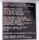 Used Motan Drying System consisting of: (1) Motan central system dehumidifyng dryer, model MXS1200, approximately 1200 cfm, 3/60/480 volt. (4) Motan model DE1600ETA Process Insulated LuxorBins, alumi...