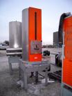 Used Motan Drying System consisting of: (1) Motan central system dehumidifyng dryer, model MXS1200, approximately 1200 cfm, 3/60/480 volt. (4) Motan model DE1600ETA Process Insulated LuxorBins, alumi...
