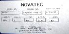 Used Novatec Nova Drier Non-Desiccant Resin Dryer, Model N-25. Throughput capacity 25 pounds an hour, 5.7 scfm. Constant -40 deg or lower dewpoint process air in less than 4 minutes. Standard process...