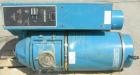 Used Novatec NovaDrier non-desiccant resin dryer, model N-25. Throughput capacity 25 pounds an hour, 5.7 scfm. Constant -40 deg. or lower dewpoint process air in less than 4 minutes. Standard process...