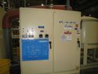 Used Novatech model MPC-1750 desiccant dryer. Desiccant drying system package includes dryer, 15000 lb insulated hopper with stand, 25 hp stand alone process blower and all controls. Material handlin...